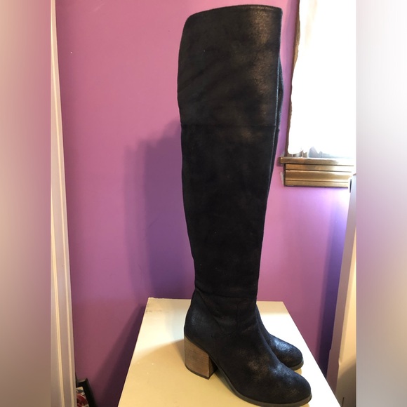 Hinge Canton Over the knee boot. Size 7. Color Black - Picture 12 of 12